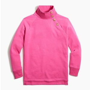 NWT J. Crew Pink Pullover Medium